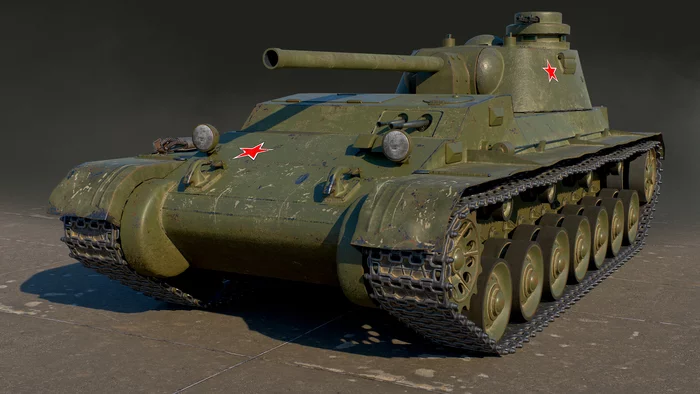 Soviet tank A-44 - My, 3DS max, Textures, Pbr, Tanks, Render, 3D modeling, Longpost