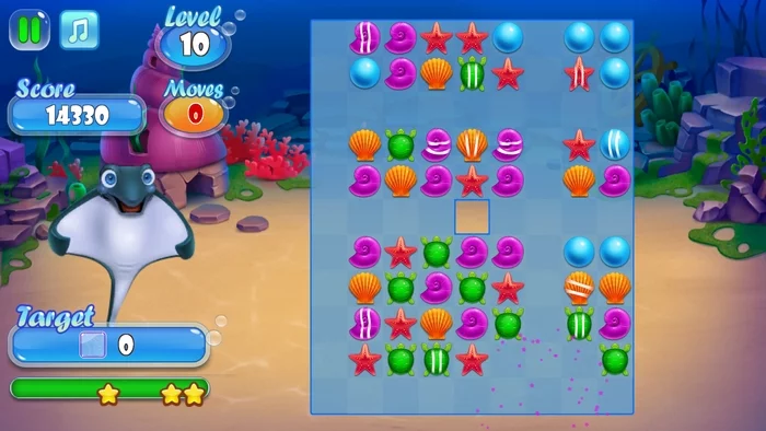 Aqua Fish - построй аквариум своей мечты, играя в три в ряд на ПК! - Моё, Игры, Компьютерные игры, Обзор, Игровые обзоры, Тривряд, Аквариум, Рыба, Длиннопост