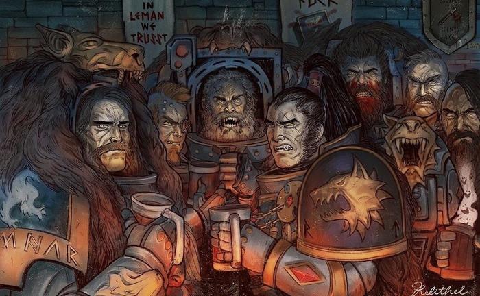 Boy next bar - Wh Art, Warhammer 40k, Wh humor