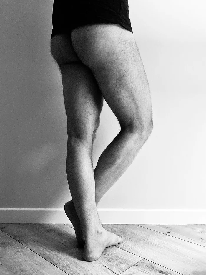 No dick, but pic - NSFW, My, Black and white, Erotic, Playgirl, Copyright, Author's male erotica