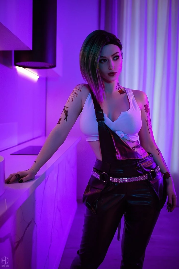 Cyberpunk 2077 - NSFW, Cosplay, Cyberpunk 2077, Longpost, Judy Alvarez