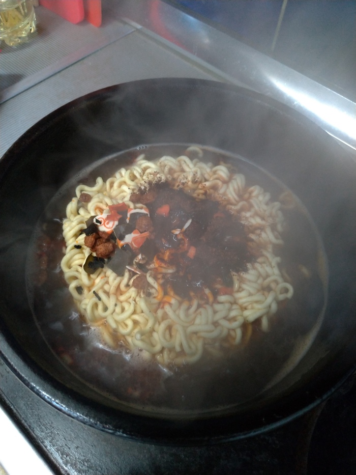 Nongshim. Chapaguri RAM-DON Рамён, Доширакология, Острое, Корейская кухня, Длиннопост