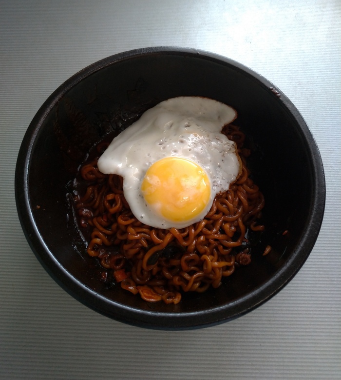 Nongshim. Chapaguri RAM-DON Рамён, Доширакология, Острое, Корейская кухня, Длиннопост