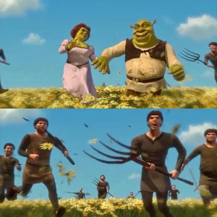 When at a family holiday he expressed his opinion - Shrek, Images, Humor