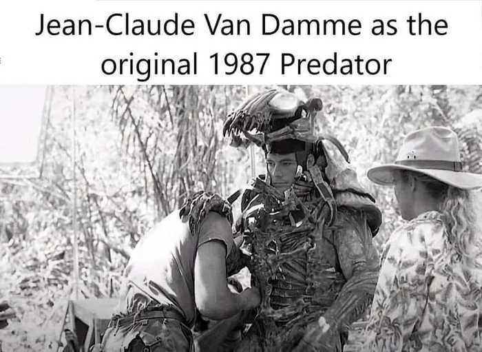 Unplayed roles by Jean-Claude Van Damme - Jean-Claude Van Damme, Monks, Predator (film), Arnold Schwarzenegger, The Expendables, Longpost, Actors and actresses, Roles, Movies