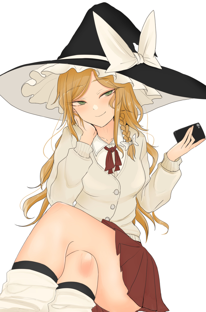 Kirisame Marisa Touhou, Kirisame Marisa, Anime Art, , Necro
