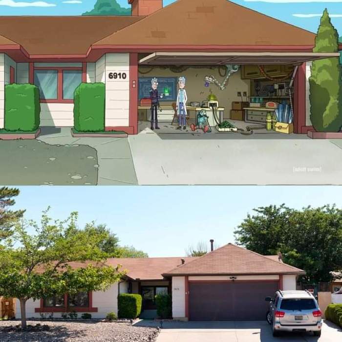 Suspicious resemblance - PHOT, House, Rick and Morty, Breaking Bad