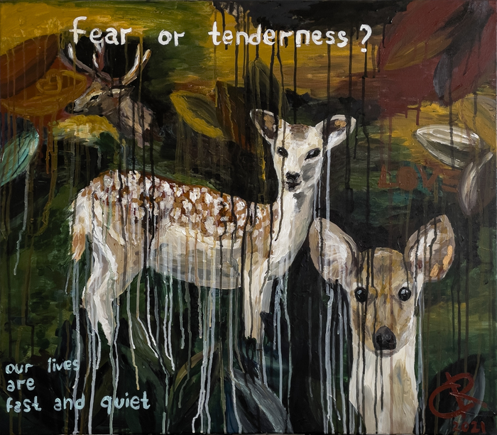 Fear or tenderness?  , , , , 