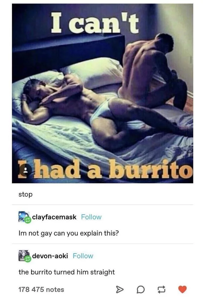 How to become straight - Burrito, Memes, Gays, Naturals