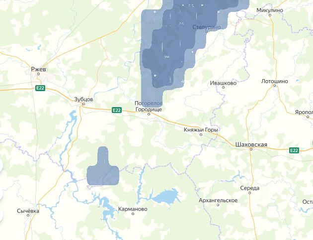 Bad rain is coming to Karmanovo - My, Weather, Yandex Weather