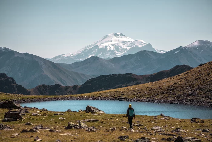 Khyzyr-Kol - My, The mountains, Tourism, The photo, Landscape, Hike, Nature, Mountain tourism, Caucasus, , Caucasus mountains, Karachay-Cherkessia, Elbrus, Lake