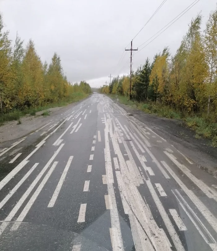 Draft road builder - Laugh, And so it will do, Road, Road markings