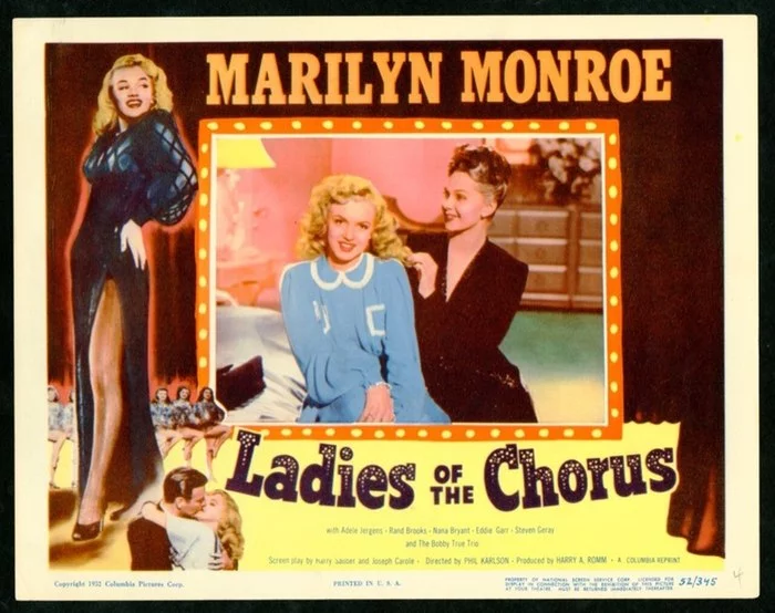  / Cycle, Gorgeous, Marilyn Monroe, Actors and actresses, Celebrities, Blonde, Movies, Hollywood, , USA, 40e, 1948, Poster, Movie Posters