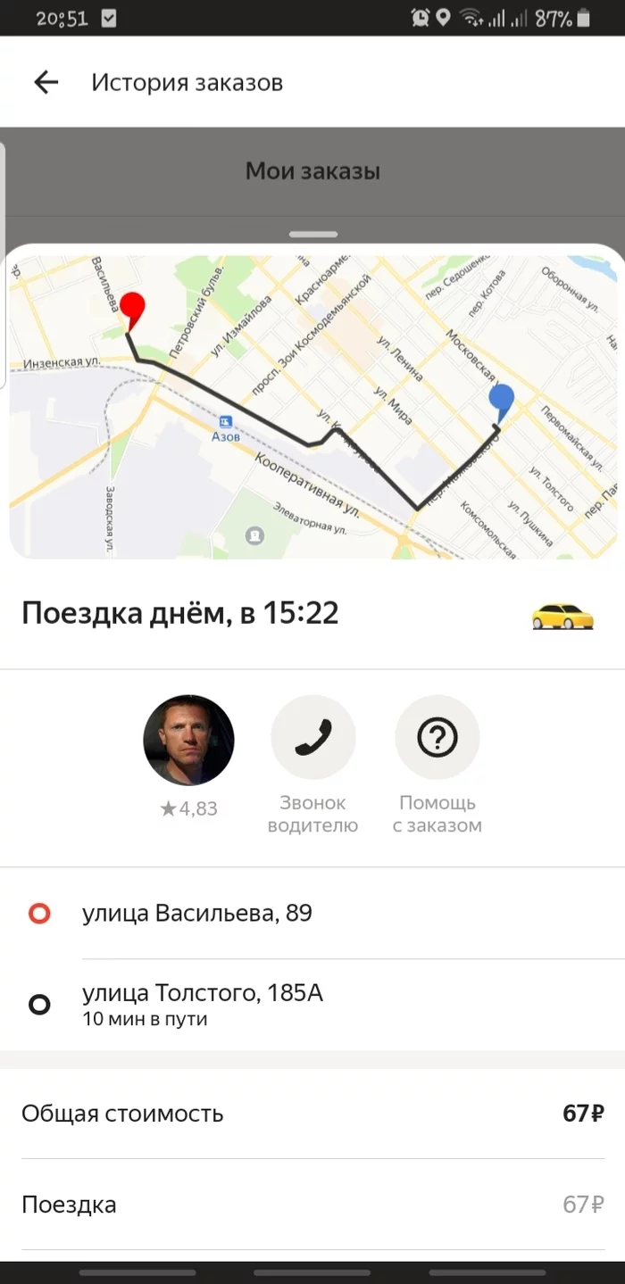 Yandex taxi, support, lawlessness of the driver - My, Yandex Taxi, Lawlessness, Mat, Longpost, Negative, Deception