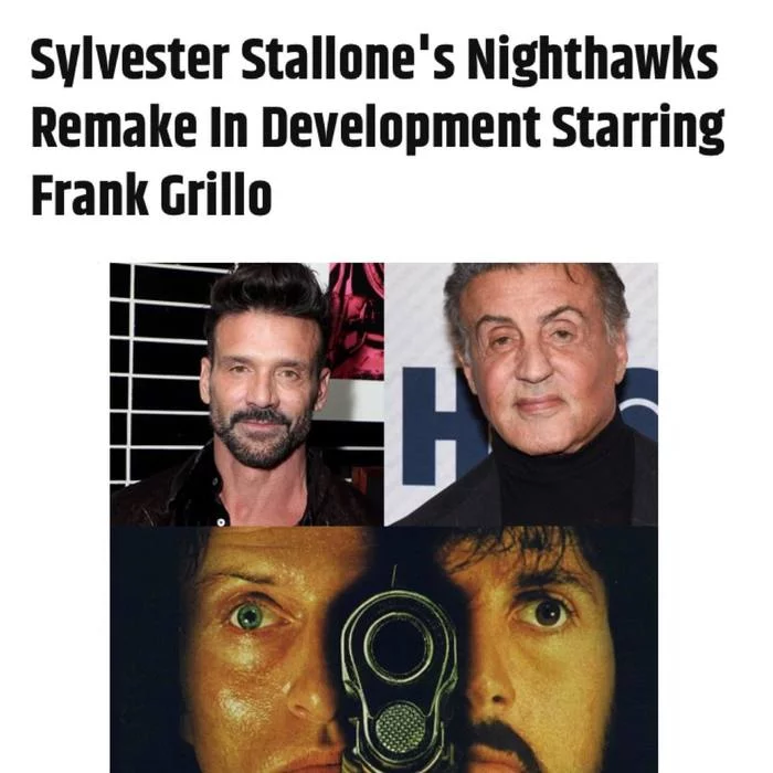 Frank Grillo to star in 'Nighthawks' miniseries - Sylvester Stallone, Rutger Hauer, Remake, Frank Grillo, Foreign serials