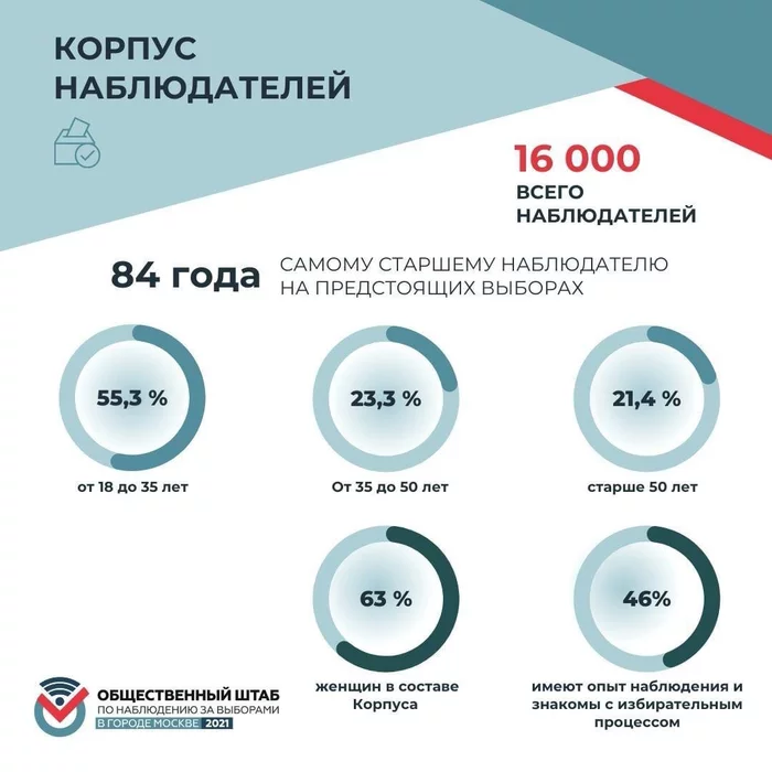 16 thousand observers will work in the September elections in Moscow - Politics, Elections, Moscow, Observers