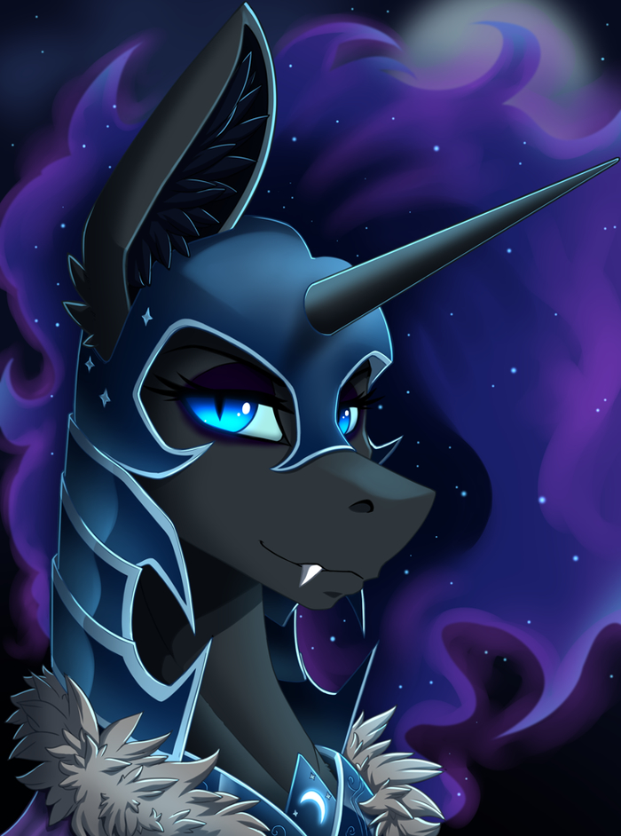 Night My Little Pony, Nightmare Moon, , Twotail813