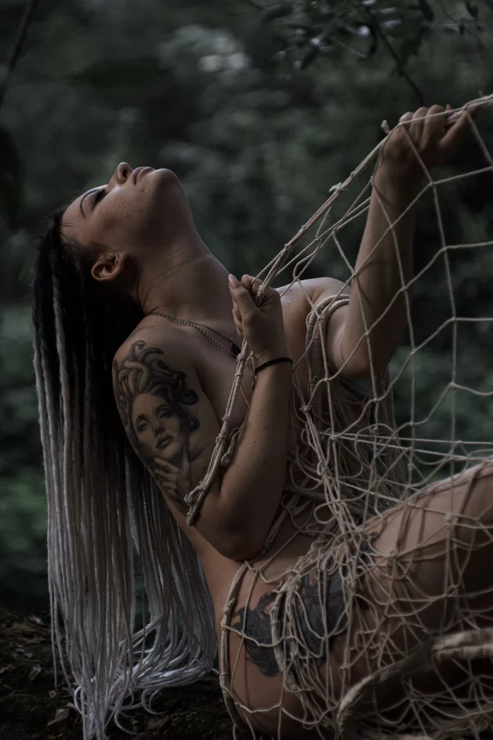 Not a mermaid, but on the networks - NSFW, My, PHOTOSESSION, Portrait, Longpost, Professional shooting