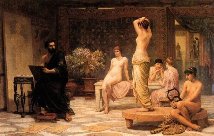 Whores in ancient Greece - NSFW, Ancient Greece, Antiquity, Video, Longpost