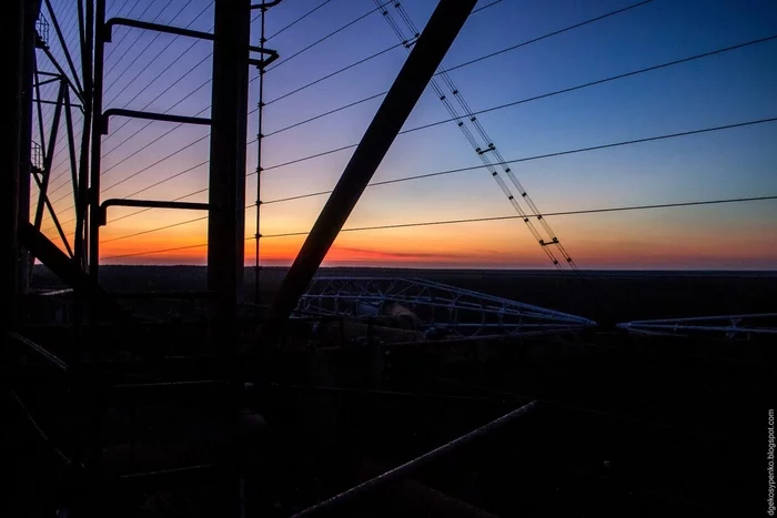 above the world - Radar Duga, Chernobyl, Sunset, beauty