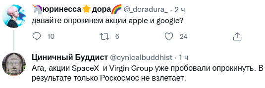 Может котировки акций не те?