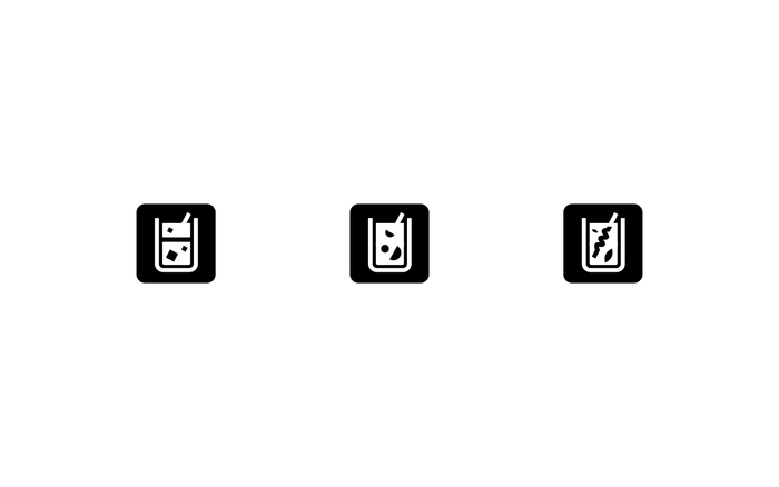 Icon design for buttons on kitchen appliances - My, Design, Graphic design, Icons, Button, Appliances, Education, Students, Graphics, , Vector graphics, Symbols and symbols, Logo, Illustrations, Illustrator, Monochrome, Black and white, Industrial Design