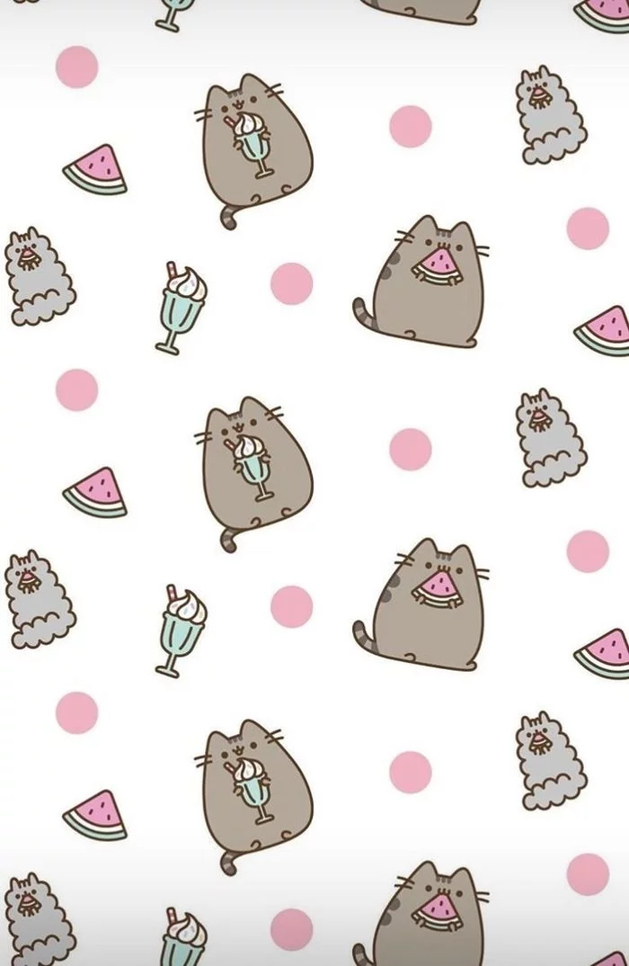 Cool cats (selection, but not so huge) Pusheen the Cat!!! - Pusheen, cat, Milota, Phone wallpaper, A selection, Longpost