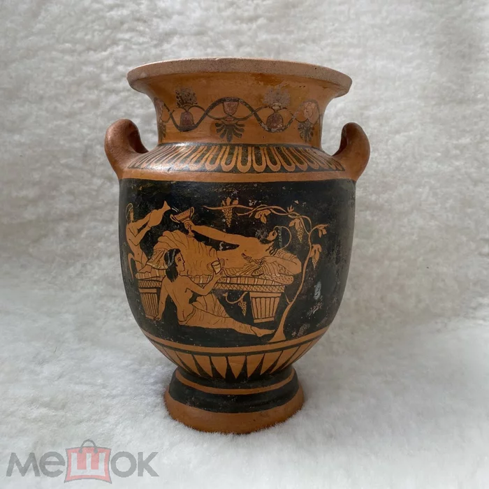 Simple ways to recognize a crude forgery of ancient pottery on the example of one of the lots on Sack.net - Fake, Fake, Antiquity, Archeology, Ceramics, Ancient Greece, Antiques, Antiquarian, , Auction, Longpost