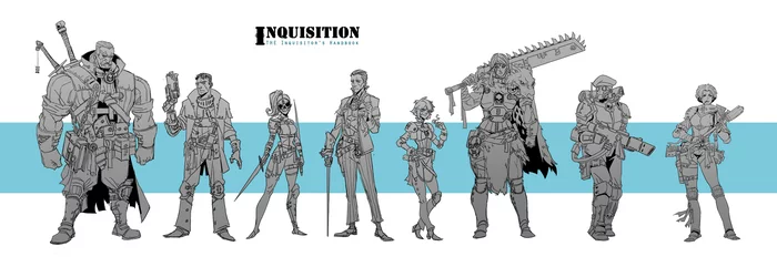 Wh40K art by Yi Meng Zhang - Wh Art, Warhammer 40k, Adepta Sororitas, Space wolves, Genestealer Cults, Imperial guard, Inquisition, Rule 63, , Drukhari, Orcs, Longpost