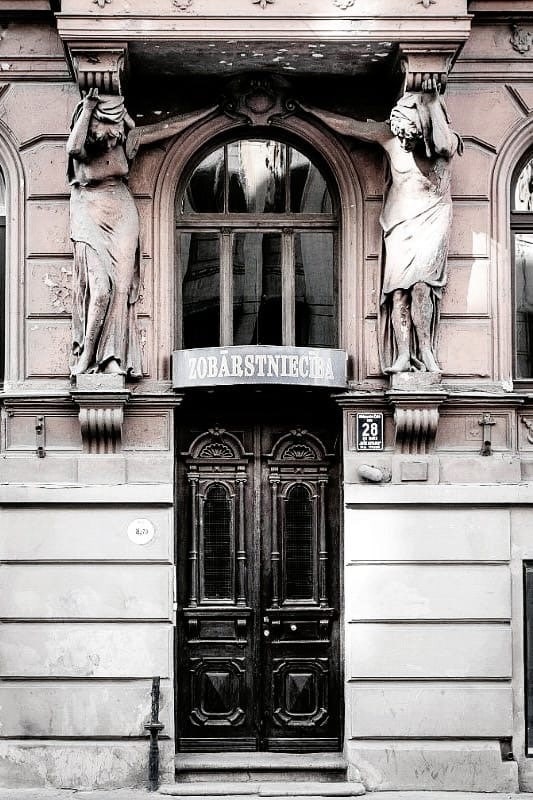 Art Nouveau entrance portals of Riga - Riga, Latvia, Architecture, Modern, Entrance group, Door, Longpost