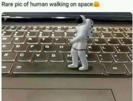 100% proven - you can walk in space. (rare photo) - Космонавты, Notebook, Space, Humor, Wordplay, 
