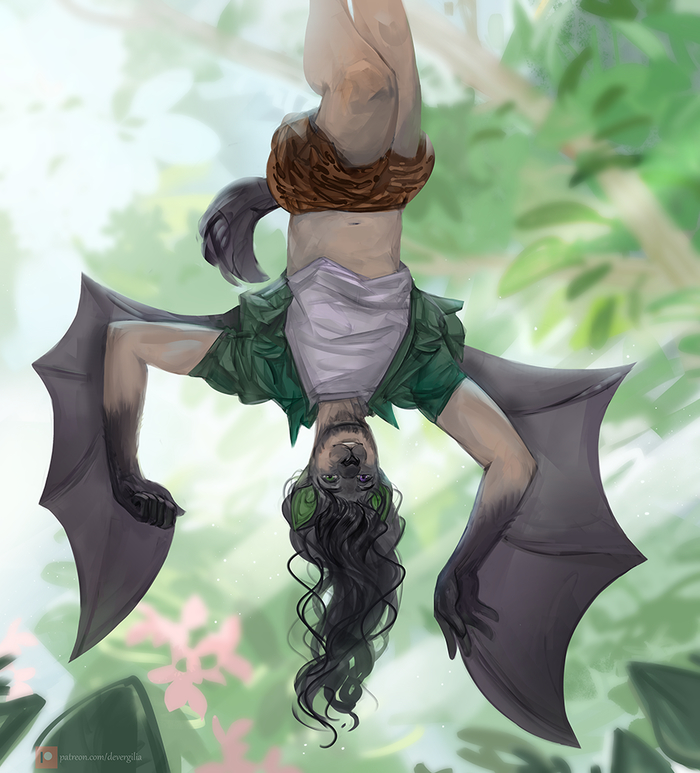   :D , , , Furry Art, Devergilia, Furry Bat