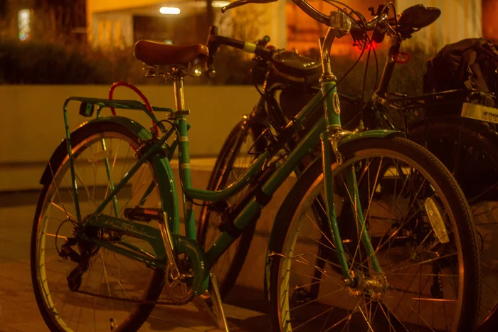 Night Shvinka - A bike, The photo, Accident, Longpost, My