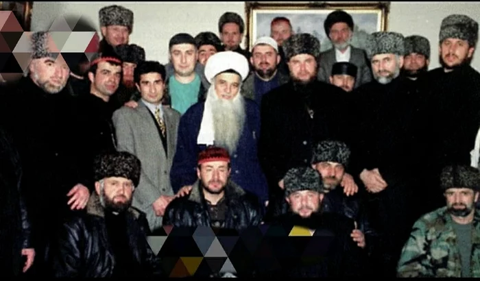 Sheikh Muhammad Hisham Kabbani, Gelaev Khamzat. LEGENDARY PHOTO - Muslims, Террористы, Text
