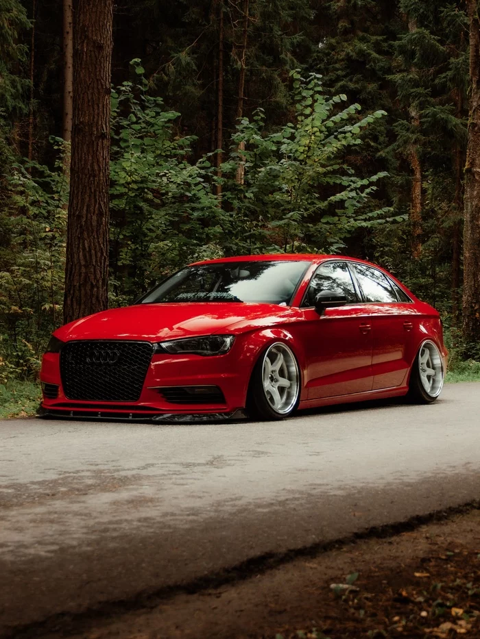 Audi A3 - Моё, Bodybeat, Audi, Stance, Длиннопост