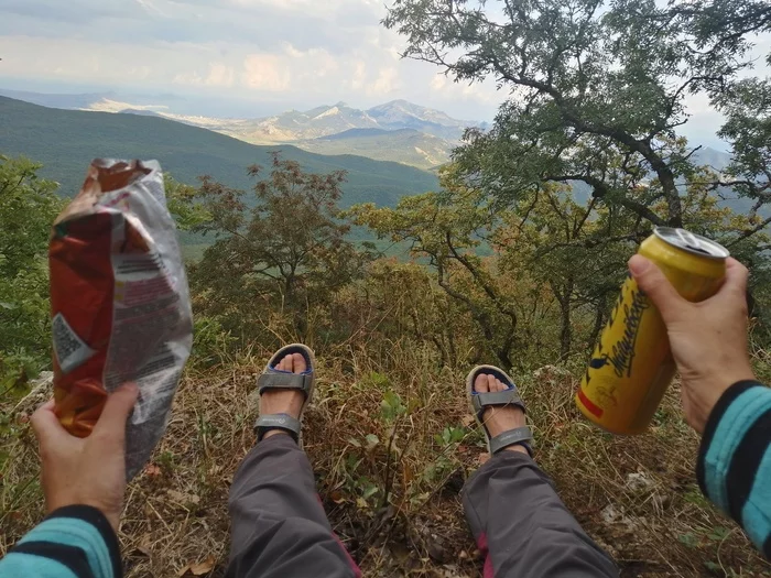 When 20 km behind - My, Crimea, Hike