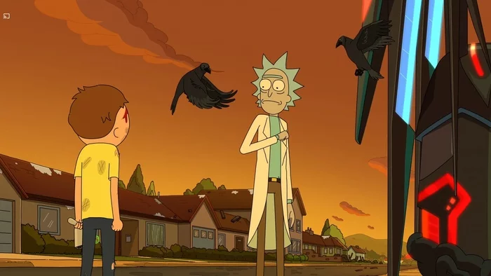 uuh - Animated series, Rick and Morty, Rick Sanchez, Morty Smith