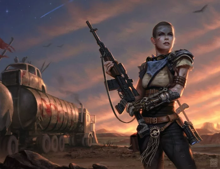 Continuation of the post Mad Max: Fury Road - Inspired Artists - Longpost, Reply to post, Auto, Art, Mad Max: Fury Road, Crazy Max, Artbook, Post apocalypse