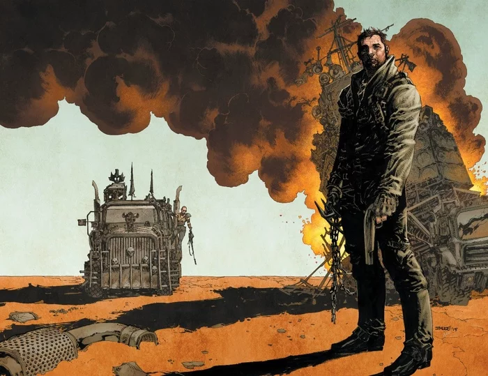 Continuation of the post Mad Max: Fury Road - Inspired Artists - Longpost, Reply to post, Auto, Art, Mad Max: Fury Road, Crazy Max, Artbook, Post apocalypse