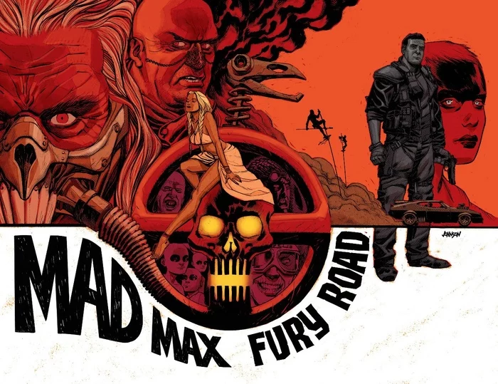 Continuation of the post Mad Max: Fury Road - Inspired Artists - Longpost, Reply to post, Auto, Art, Mad Max: Fury Road, Crazy Max, Artbook, Post apocalypse
