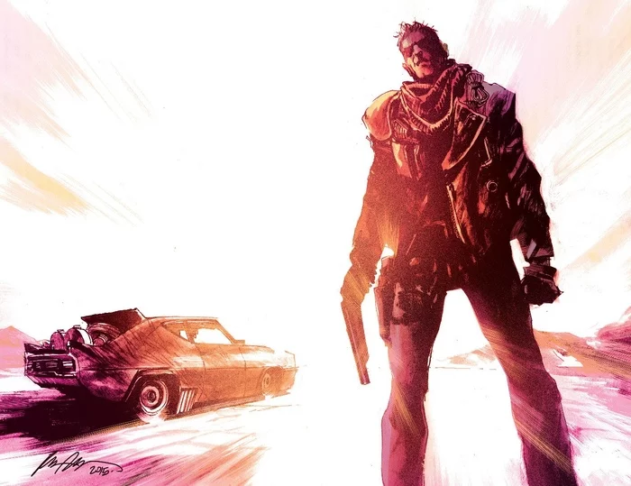Continuation of the post Mad Max: Fury Road - Inspired Artists - Longpost, Reply to post, Auto, Art, Mad Max: Fury Road, Crazy Max, Artbook, Post apocalypse