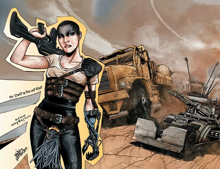 Continuation of the post Mad Max: Fury Road - Inspired Artists - Longpost, Reply to post, Auto, Art, Mad Max: Fury Road, Crazy Max, Artbook, Post apocalypse