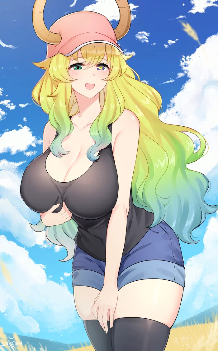 Lucoa - Kobayashi-san chi no maidragon, Lucoa, Anime art, Anime