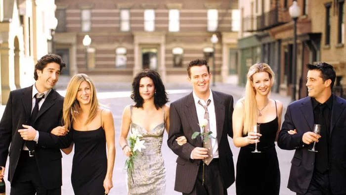 On September 22, 1994, the pilot episode of the comedy series Friends was shown on the American television channel NBC. - Foreign serials, TV series Friends, Actors and actresses, It Was-It Was