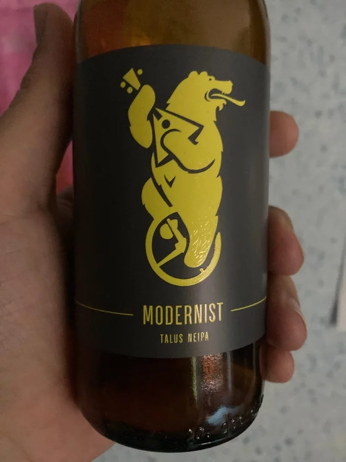 modernist. Or did I loose... - My, Beer, Craft beer, Tyumen, Overview, Ipa, Longpost