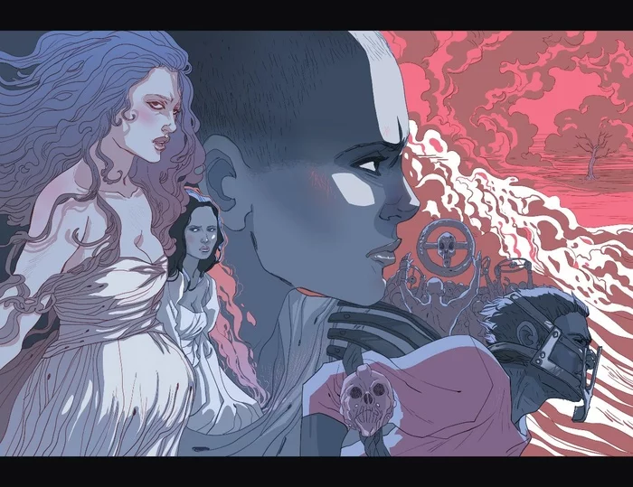 Continuation of the post Mad Max: Fury Road - Inspired Artists - Post apocalypse, Artbook, Crazy Max, Mad Max: Fury Road, Art, Auto, Reply to post, Longpost
