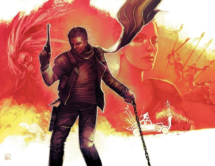 Continuation of the post Mad Max: Fury Road - Inspired Artists - Post apocalypse, Artbook, Crazy Max, Mad Max: Fury Road, Art, Auto, Reply to post, Longpost