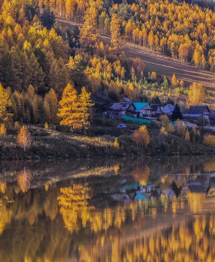 Уральская осенняя Красота природы, Осень, Южный Урал, Пейзаж, Природа, Осенние листья