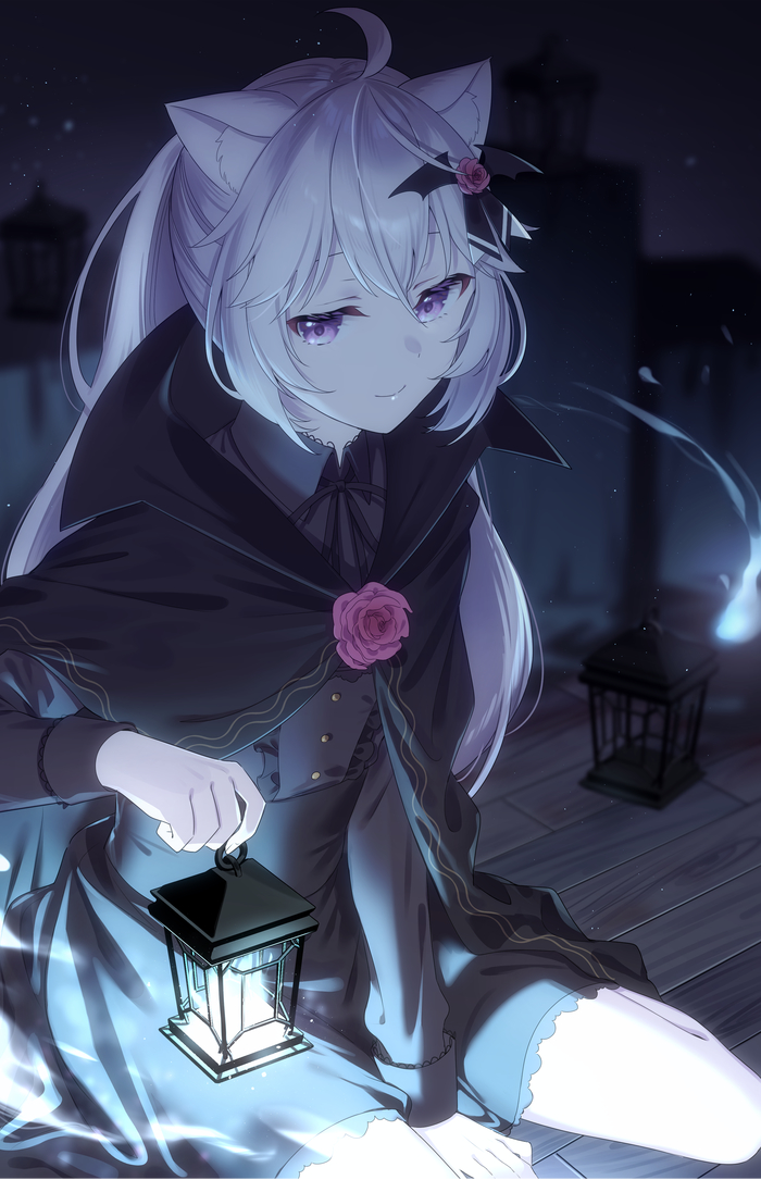 Original art , Anime Art, Original Character, , Animal Ears
