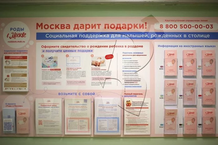 The Moscow Mayor's Office invites foreign migrants, promising them 20,000 rubles each. for every child born here - Moscow, Sergei Sobyanin, Migrants, Maternity hospital, Budget, Text, Negative, Stuffing, Politics